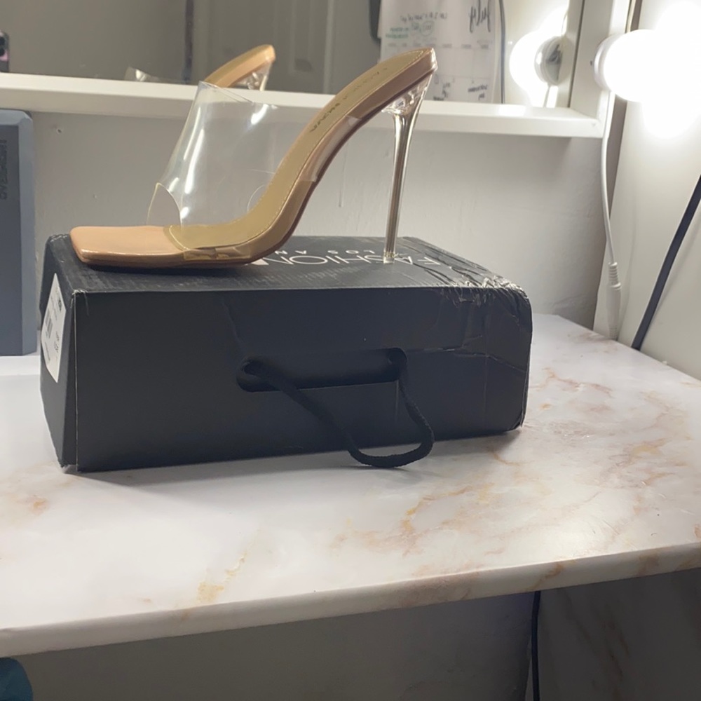 Clear heel ✨